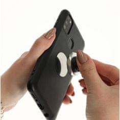 WOWO Stříbrný Magnetický Držák na Mobilní Telefon pro Bezpečné Držení