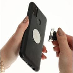 WOWO Stříbrný Magnetický Držák na Mobilní Telefon pro Bezpečné Držení