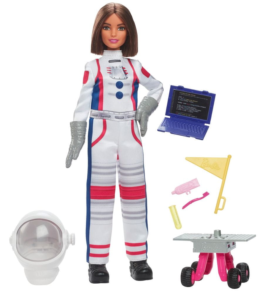 Levně Mattel Barbie Panenka v povolání - Astronautka HRG41