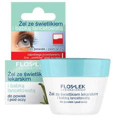 OEM Oční gel Floslek Eye Care s víčky a Lunculus Lanceolensis Eye Jar
