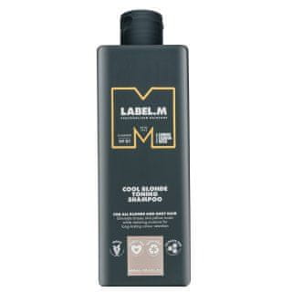 label.m Cool Blonde Toning Shampoo tónovací šampon pro platinově blond a šedivé vlasy 300 ml