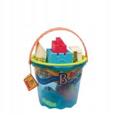 B.toys Shore Thing - Velký kyblík na písek Blue
