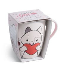 Nici NICI hrníček Kočička "Celebrate Love" 310ml, porcelán, v dárkové krabičce 