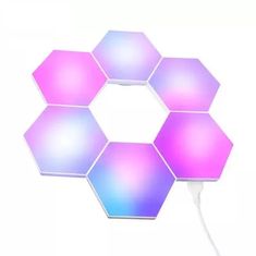 X-Site LED světlo Hexagon 6 Tuya