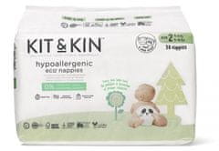 Kit & Kin Eko plenky, velikost 2 (4-8 kg) 38 ks
