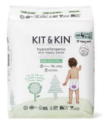 Kit & Kin eko plenkové kalhotky, velikost 4 pull ups (22 ks)