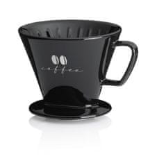 Kela Kávový filtr porcelánový Excelsa S černá KL-12491