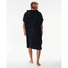 Rip Curl poncho RIP CURL Brand Hooded BLACK/GREY One Size