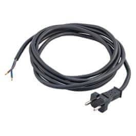 F-ELEKTRO kabel napájecí s vidlicí FSG 2x1,0mm 3,0m / flexo šňůra