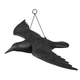 J.A.D. TOOLS plašič ptáků havran závěsný letící 57cm plastový