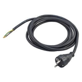 F-ELEKTRO kabel napájecí s vidlicí FSG 3x1,5mm 5,0m / flexo šňůra