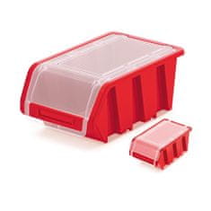 Prosperplast box úložný uzavíratelný 230x160x120mm TRUCK PLUS KTR23F-3020 červený plastový Kistenberg