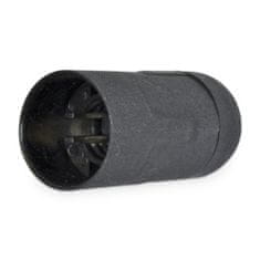 F-ELEKTRO objímka plastová hladká, E14/50, 250 V, 2 A, černá