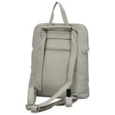 MaxFly Trendy dámský koženkový kabelko-batoh Sokkoro, šedá