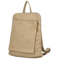 MaxFly Trendy dámský koženkový kabelko-batoh Sokkoro, khaki