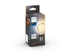 Philips Hue Bluetooth LED White Ambiance filamentová žárovka Philips 8719514301429 E27 A60 7W 550lm 2200-4500K černá, stmívatelná