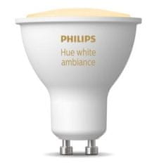 Philips Hue Bluetooth LED White Ambiance žárovka GU10 4.3W 250lm 2200K-6500K