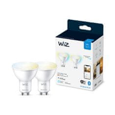 WiZ WiZ SET 2x LED žárovka GU10 PAR16 4,9W (50W) 345lm 2700-6500K IP20, stmívatelná