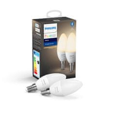 Philips Philips HUE 8718699671273 Hue Bluetooth set 2x LED žárovka white E14 5,5W 470lm 2700K