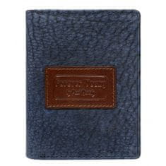 FOREVER YOUNG Pánská kožená peněženka Szimply modrá tmavá univerzální