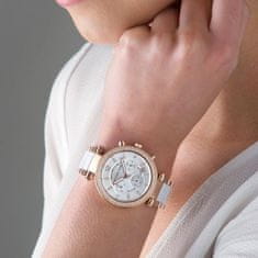 Michael Kors Dámské analogové hodinky Heslenur bílá Univerzální