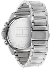 Tommy Hilfiger Pánské analogové hodinky Beleldis stříbrná Univerzální