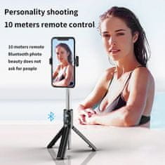 TopQ Bluetooth Selfie tyč MINI P20 bílá