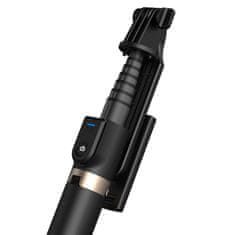 TopQ Bluetooth selfie tyč P100 se stativem černá