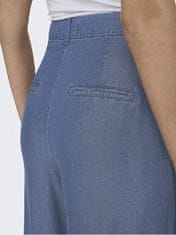 Jacqueline de Yong Dámské kalhoty JDYJASPER Wide Leg Fit 15283508 Medium Blue Denim (Velikost L/32)