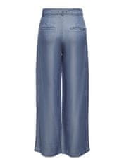 Jacqueline de Yong Dámské kalhoty JDYJASPER Wide Leg Fit 15283508 Medium Blue Denim (Velikost L/32)