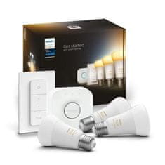 Philips Hue Bluetooth LED White Ambiance set 3ks žárovek Philips plus Hue Bridge plus Hue Switch 8719514291232 E27 A60 8W 1100lm 2200-6500K stmívatelné
