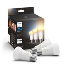 Philips Hue Bluetooth LED White Ambiance set 3ks žárovek Philips 8719514328266 E27 A60 3x6W 3x800lm 2200-6500K bílé stmívatelné