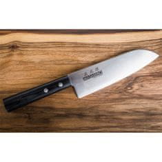 Masahiro Masahiro nůž Sankei Santoku 165mm černý 35841