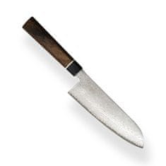 Suncraft Suncraft kuchyňský nůž Senzo Black Santoku 167 mm BD04