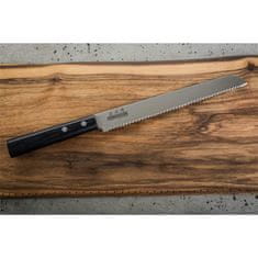 Masahiro Masahiro nůž Sankei Bread 210mm černý 35846