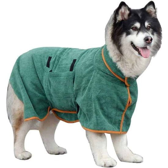 Netscroll Super savý plášť pro psy pro rychlé sušení srsti, WrapPet