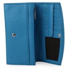 Maître Dámská kožená peněženka Leisel Diedburg 4060001565 světle modrá