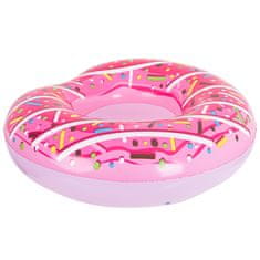 WOWO Bestway 36118 - Růžový Nafukovací Plavecký Kruh Donut, 107cm, Max Zátěž 100kg
