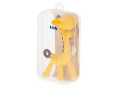 WOWO Silikonové Kousátko pro Děti - Žirafa, Žlutá Barva