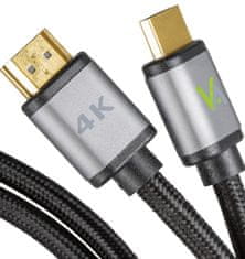 WOWO Ultra tenký HDMI 2.0 kabel pro 4K přenos, délka 3m