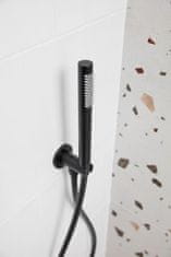 KFA armatura Moza podomítkový sprchový set, černá (5039-501-81)