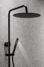 KFA armatura Moza premium termostatický sprchový set, černá (5736-920-81)