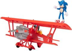 Jakks Pacific Tornado Sonic 2 Figurky The Hedgehog + letadlo
