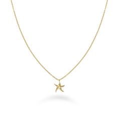 Rosefield Pozlacený náhrdelník s mořskou hvězdicí Essentials JNSNG-J830
