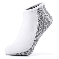 JTLine Ponožky neoprenové, nízké, 3mm, bílé, M