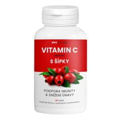 MOVit Vitamin C 1000 mg + šípky, prodl. úč., 90 tablet