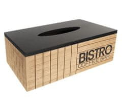Orion Box na papírové kapesníky Bistro 811254 dřevo