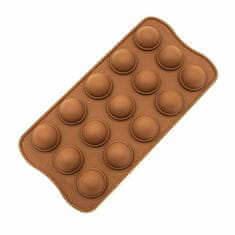 Vykrojto Koule | forma na čokoládu