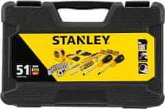 Stanley STMT0-74864 Nářadí a příslušenství v kufru, 51 prvků