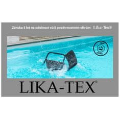 Doppler PARIS LIKA-TEX antracit - luxusní otočné zahradní křeslo
